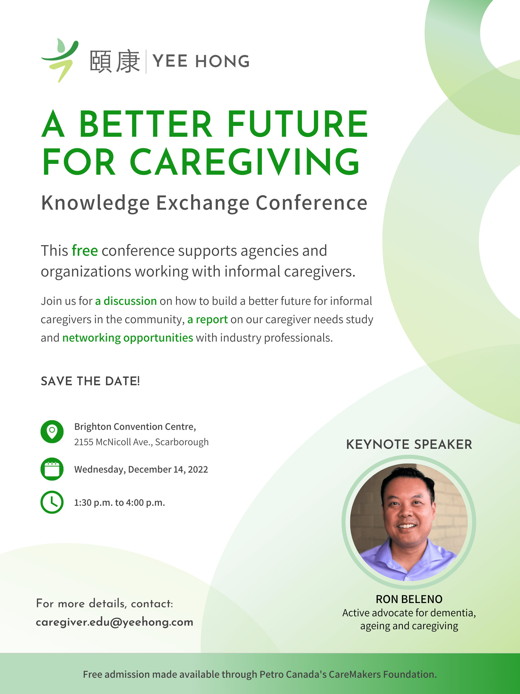 A Better Future for Caregiving Conference Poster